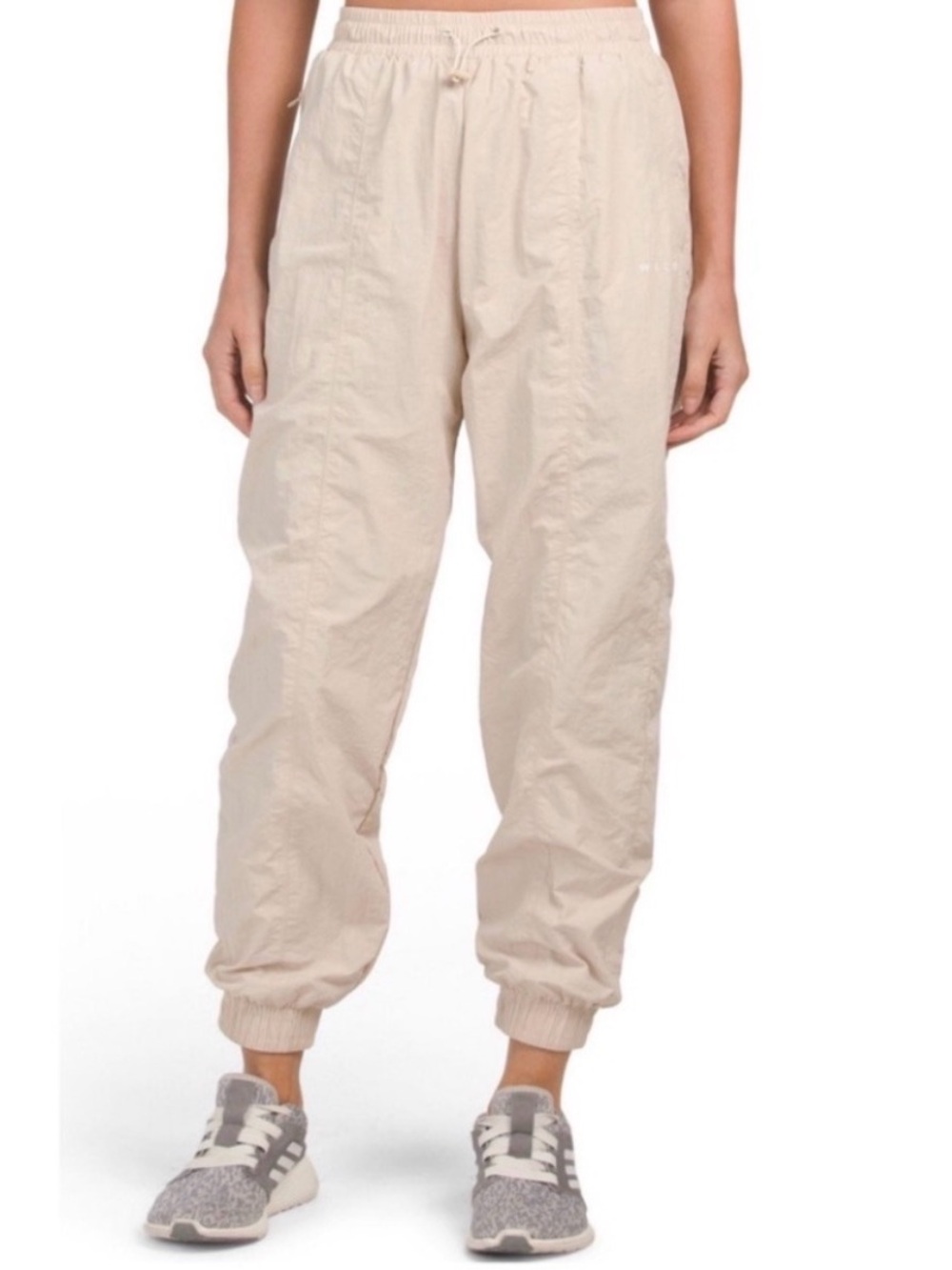 Anthropologie Wilo The Label Clay Nylon Parachute Jogger Pants XS Sporty Chic